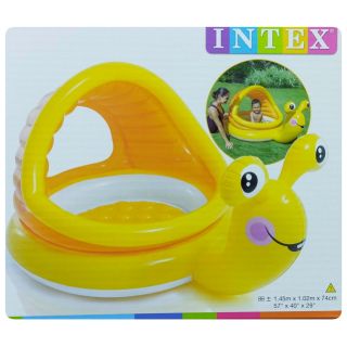 INTEX สระน้ำเป่าลม ทรงหอยทากน้อย 😊 Inflatable Pool Snail 145 ซม