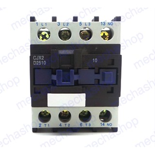 แมกเนติกคอนแทคเตอร์ Magnetic CJX2 2510 AC contactor LC1 25A Coil 380V 50H