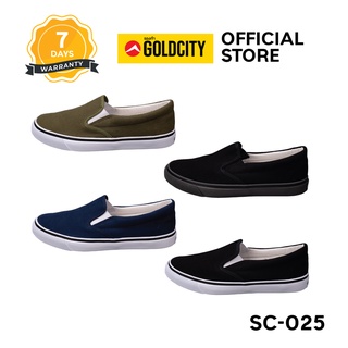 GOLDCITY รองเท้าสลิปออน รุ่น SC025 slip on รองเท้าแบบสวม เหมาะสำหรับทุกเพศทุกวัย (420)