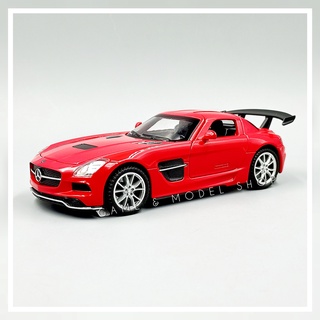 **สินค้าพร้อมส่ง** Mercedes Benz SLS AMG 1:32 [JIAYE MODEL] โมเดลรถ เมอร์เซเดส-เบนซ์ เอสแอลเอส  สีแดง, ดำ, ขาว, เหลือง