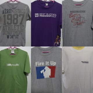 เสื้อยืด USA มือสองราคา. 50 บาท