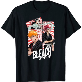 เสื้อยืดพิมพ์ลายเสื้อยืดเสื้อยืดผู้ใหญ่ Bleach 3 Panel Mask T-Shirt - เสื้อยืดผู้ชาย - เสื้อยืดผู้ชาย - เสื้อยืดผู้ชาย -