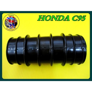 ยางต่อหม้อกรอง -  Honda C92 C95 CA92 CA95 Air Cleaner Connecting Tube Rubber