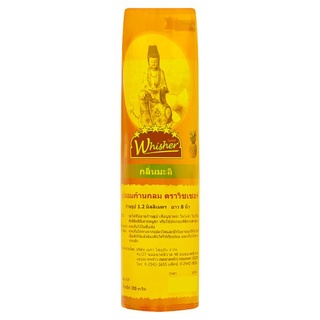 ✨นาทีทอง✨ วิชเชอร์ ธูปหอมก้านกลม ยาว 8 นิ้ว กลิ่นมะลิ 200กรัม Whisher Jasmine Scent 8inches Joss Stick 200g