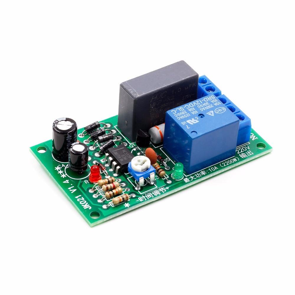 โมดูลรีเลย์ตั้งเวลาเปิด / ปิด ปรับได้ AC 220V 200s