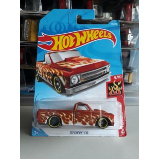 รถเหล็ก Hotwheels 67 CHEVY C10 (ib007)