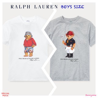 RALPH LAUREN POLO BEAR COTTON T-SHIRT ( BOYS SIZE )