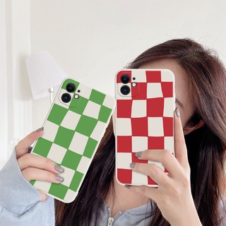 เคสโทรศัพท์มือถือ ลายสก๊อต สีแดง สีเขียว สีดํา สําหรับ VIVO Y11S Y12S Y12A Y1S Y91C Y20i Y20S Y20 Y20A Y20G Y15S Y15A Y91 Y91i