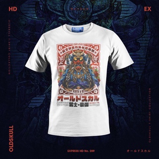 เสื้อยืด คอกลม OLDSKULL EXPRESS HD No.209