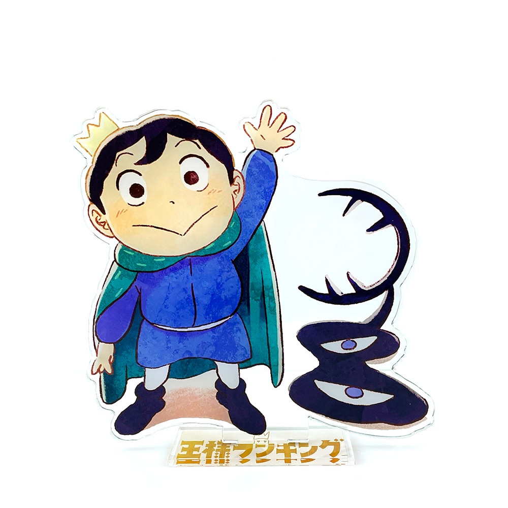 Ousama Ranking Bojji และ Kage อะคริลิคขาตั้งรูปผู้ถือแผ่นเค้ก topper อะนิเมะ