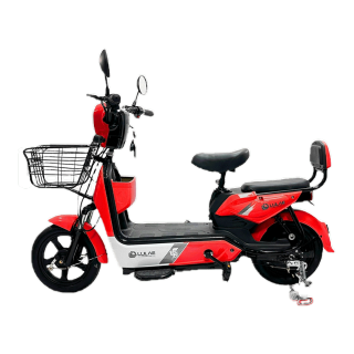 LULAE V8 จักรยานไฟฟ้าelectric bikeจักรยาน สกูตเตอร์ไฟฟ้ามีกระจกมองหลังไฟหน้า-หลังไฟเลี้ยว