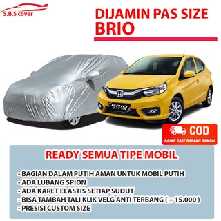 Brio ผ้าคลุมรถยนต์ สําหรับ brio Satya brio rs raize rocky agya ayla jazz yaris picanto etios march yaris Old brio brio urbanite brio urbanite brio rs urbanite brio urbanite edition brio ใหม่ทั้งหมด brio brio 2022Brio 2023