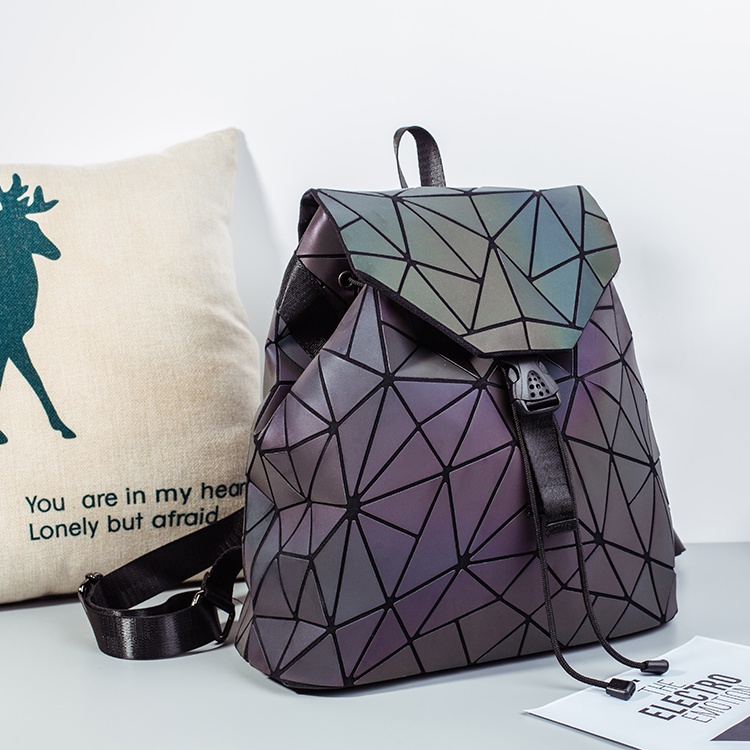 2022 New Bao Luminous Backpacks Women Fashion Girl Daily Backpack ...