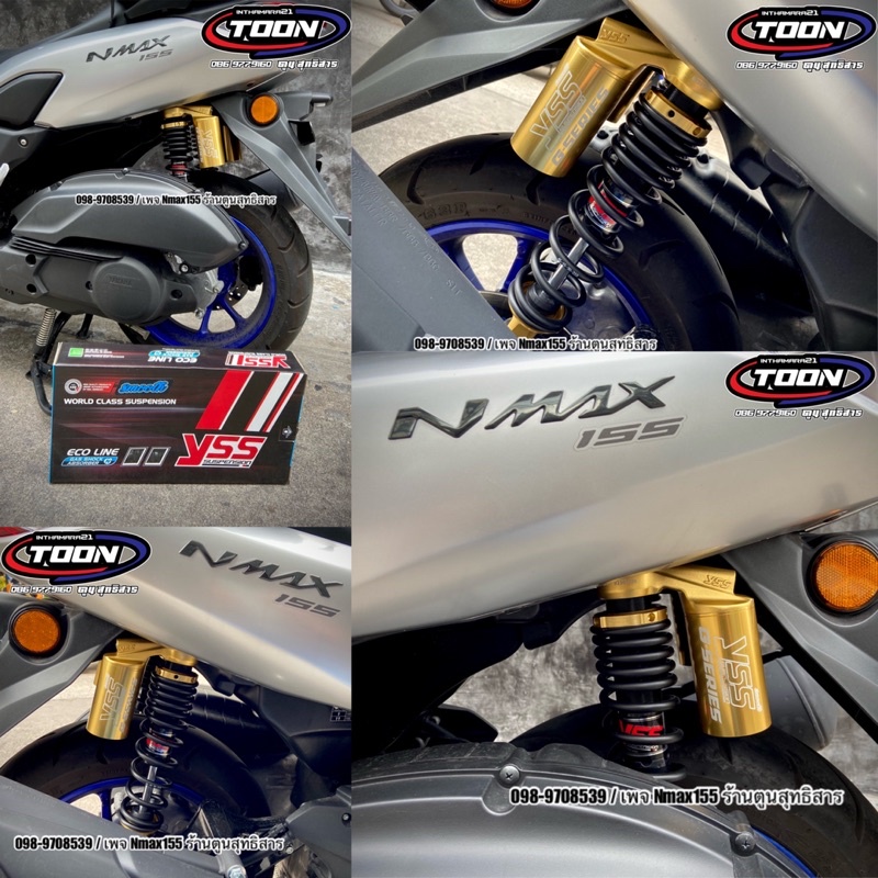 ✨ใหม่รุ่นSmooth✨ โช๊คYss G-Series gold edition black 310mm. #ตรงรุ่นNmax2020-2021  #ของแท้รับประกันศ