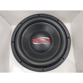 ลำโพงซับวูฟเฟอร์ติดรถยนต์ 12”นิ้วลำโพงเบส Subwoofer ยี่ห้อ TOPAZ รุ่น TP-1275PS เบสหนัก เหล็กหล่อ วอยซ์คู่