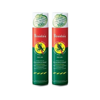 Parrot Bosistos Parrot Spray น้ำมันยูคาลิปตัสชนิดสเปรย์300 ml. (2 กระป๋อง)