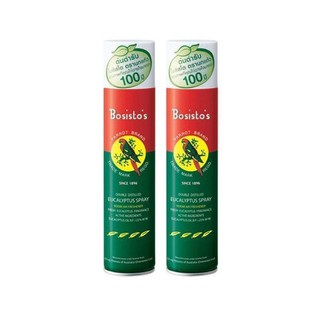 Parrot Bosistos Parrot Spray น้ำมันยูคาลิปตัสชนิดสเปรย์300 ml. (2 กระป๋อง)