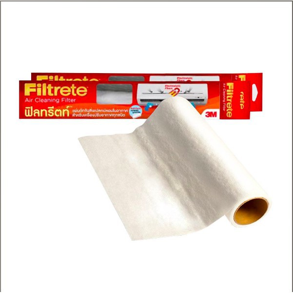 Filtrete by 3M Filtrete Filter ฟิลทรีตท์ แผ่นกรองอากาศ แผ่นดักจับฝุ่น 15X96นิ้ว