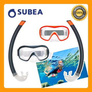 🔶🔶ชุดหน้ากากดำน้ำและท่อหายใจ สำหรับเด็กและผู้ใหญ่ SUBEA🔶🔶