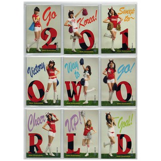 SNSD Girls Generation Normal Card "GG2.109-117" (การ์ดธรรมดา) Official Collection Card Season 2 ของแท้จากเกาหลี KPOP