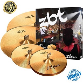 ฉาบชุด 5ฝา Zildjian ZBT โปร 7/7 ลดไปสุดๆ 5 Box Set HH14 Crash16 Crash18 Ride20 แถมกระเป๋าฉาบ Zildjian หรือ Paiste 1 ใบ