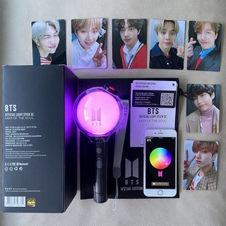 KPOP BTS ARMY BOMB แท่งไฟคอนเสิร์ต Ver.4 รุ่นพิเศษ MAP OF THE SOUL รองรับแท่งไฟเชื่อมต่อกับแอพและบลูทูธ