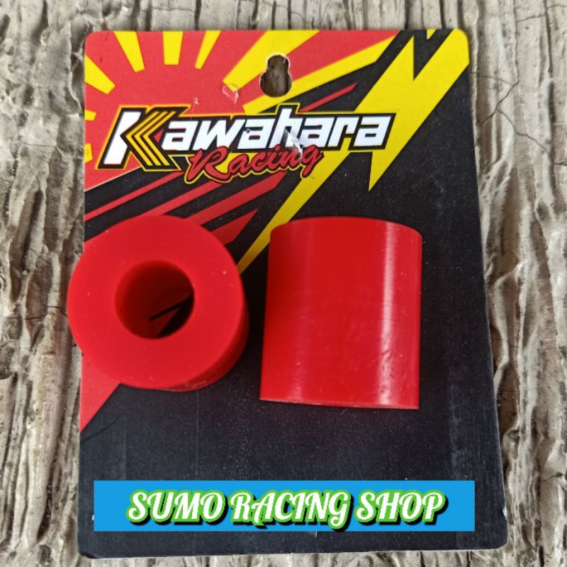 MERAH Kawahara Mio ยางยึดเครื่องยนต์สีแดง