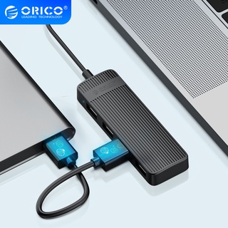 Orico ฮับ USB 2.0 4 พอร์ต ความเร็วสูง ABS ขนาดเล็ก อุปกรณ์เสริม สําหรับคอมพิวเตอร์ แล็ปท็อป PC