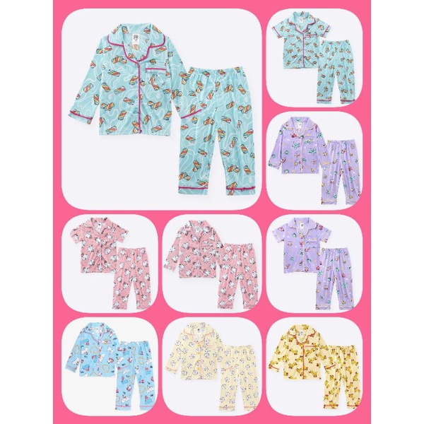 🌈New ชุดนอนเด็กผู้หญิง แบบใหม่สวยมาก✅ไซส์ 12-18-24m 3-4-5t 6-7-8t 🌟 Brand:Bno คุณภาพดี ราคาถูก💥💥💥