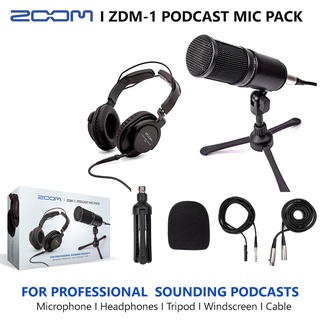 Zoom ZDM-1 Podcast Mic Pack