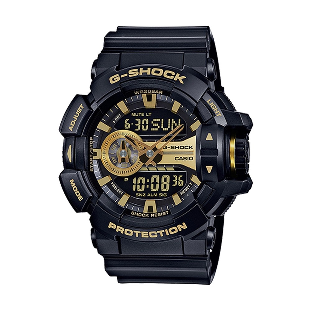 G-Shock นาฬิกาข้อมือผู้ชาย สายเรซิ่น รุ่น GA-400GB,GA-400GB-1A9