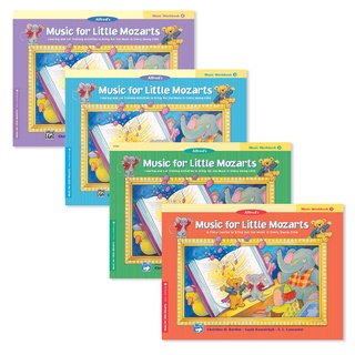 Music for Little Mozarts Music Workbook 1 2 3 4