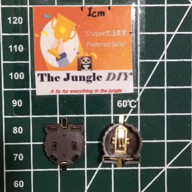 SMT CR1220 ML1220 ที่ใส่ปลอกเซลล์ปุ่ม