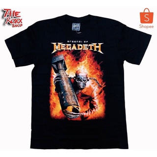 เสื้อยืดคอกลมเสื้อวง Megadeth  MS-53 เสื้อวงดนตรี เสื้อวงร็อค เสื้อนักร้องS-4XL