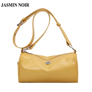 Jasmin Noir กระเป๋าสะพายไหล่ สะพายข้าง หนัง PU เรียบง่าย สําหรับผู้หญิง