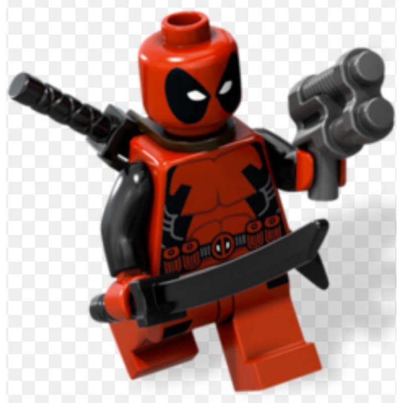 Lego ฟิกเกอร์ Marvel Super Heroes 6866 ~ sh032 Deadpool ขนาดเล็ก