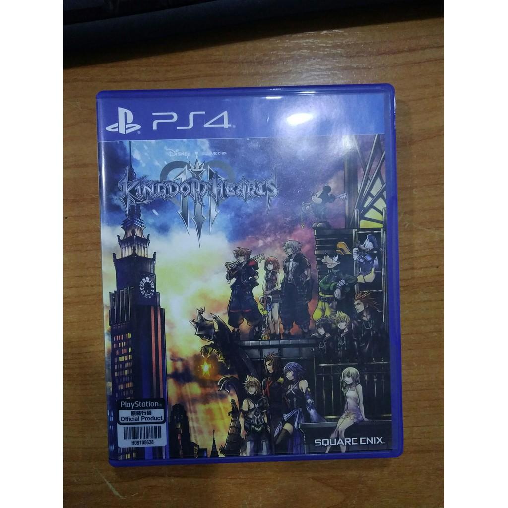 Kingdom hearts 3 แผ่นเกมส์ PS4 มือสอง