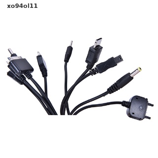 Xo94ol 10in1 สายชาร์จ USB อเนกประสงค์ ทนทาน 10 นิ้ว สําหรับโทรศัพท์มือถือ