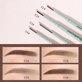 WOD WOD STAY EYEBROW PENCIL ดินสอเขียนคิ้ว เส้นเล็กเขียนง่าย ติดทนนาน กันน้ำ กันเหงื่อ เขียนเส้นนุ่มคม เป็นธรรมชาติ 4 สี