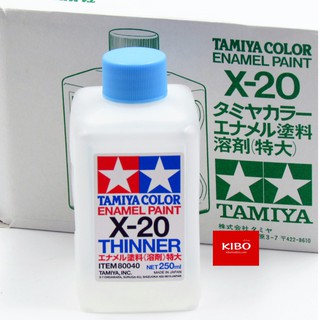 ทินเนอร์ผสมสีทามิย่า TA80040 X-20 THINNER 250ML (Enamel)