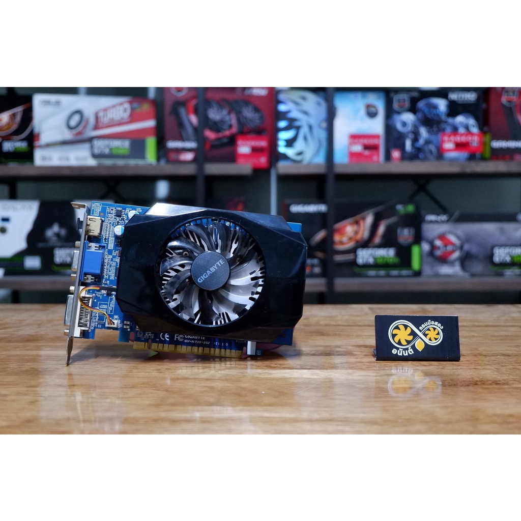 การ์ดจอ  GIGABYTE GT730 2G DDR3 128BIT