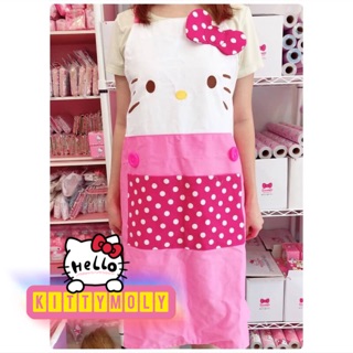 ชุดกันเปื้อนคิตตี้#hellokitty #sanrio