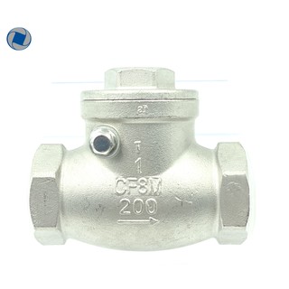 Swing Check Valve สแตนเลส316 เกลียว ขนาด 1-1/2"