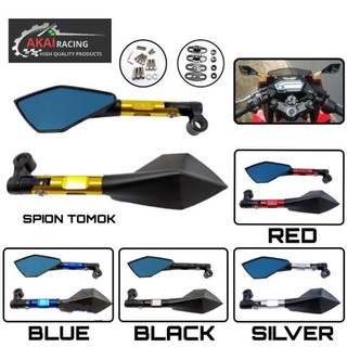 Tomok V5 &amp; V2 กระจกมองหลัง Nmax,Aerox,Pcx,Vario,Beat,Mio,Vixion,R15,Cbr,Ninja และรถจักรยานยนต์อื่นๆ