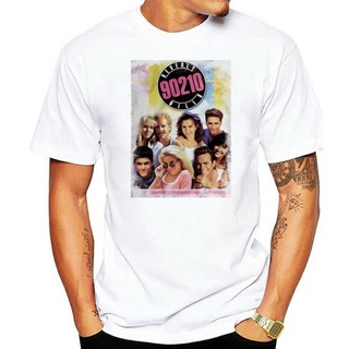 เสื้อยืด พิมพ์ลาย Beverly Hills สําหรับผู้ชาย และผู้หญิง 90210S-5XL