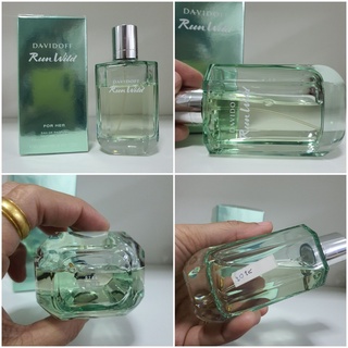 น้ำหอมแท้ติดขวด Davidoff Run Wild Woman Eau de Parfum ติดขวดขนาด +-70100ml ดูจากรูปเป็นหลักอาจจะกะปริมาตรไม่ถูก