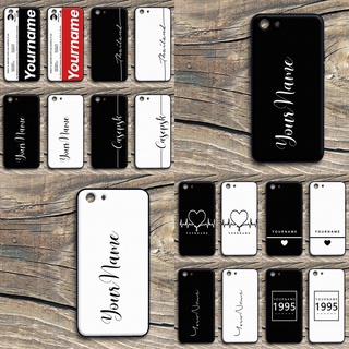 เคส OPPO A83 เคสชื่อ เคสสกรีนชื่อ เคสใส่ชื่อตัวเอง เคสใส่ชื่อ เปลี่ยนใส่ชื่อตัวเองได้