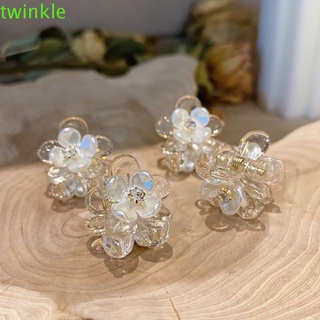 Twinkle1 กิ๊บติดผมรูปดอกไม้สไตล์เกาหลีหลากสีสําหรับผู้หญิง