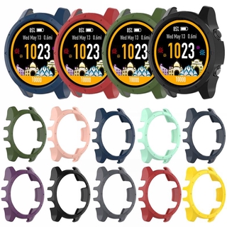 Garmin เคสนาฬิกาข้อมือ ซิลิโคน พร้อมยางแข็ง PC หลากสี สําหรับ Garmin Forerunner 935 945 Watch