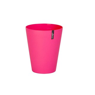 ถังขยะกลม 4.5 ลิตรDKWHH-202P/6ชมพูทึบ Circular Garbage Bin 4.5 liters DKWHH-202P / 6 Solid Pink